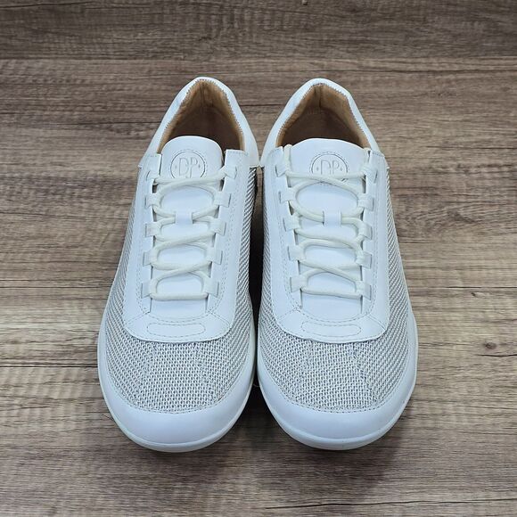 Donald J Pliner Farr Men's Size 9 White Leather Sneakers NEW - Picture 2 of 9